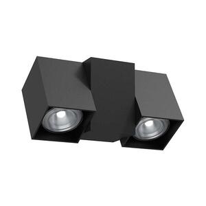 - Brosline 2294 - Nástěnné bodové svítidlo CUBE 2xGU10/10W/230V černá 2294 obraz