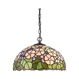 Prezent - Lustr na řetězu TIFFANY 2xE27/60W/230V obraz