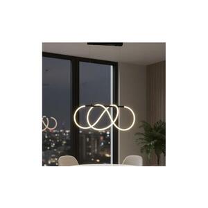 LED Lustr na lanku FLEXI LED/36W/230V 4000K černá 18006 obraz