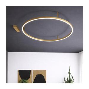 Ideal Lux - LED Stropní svítidlo ORACLE SLIM LED/53W/230V 4000K pr. 90 cm zlatá 372464 obraz