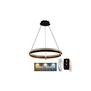 LED Stmívatelný lustr na lanku LED/80W/230V 3000-6500K + dálkové ovládání J4333/B obraz