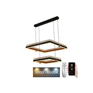 LED Stmívatelný lustr na lanku LED/50W/230V 3000-6500K + dálkové ovládání J4337/B obraz