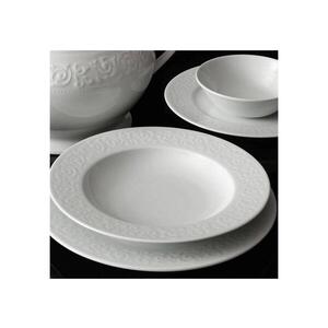 Jídelní sada 24 ks bílá/porcelán 710KTP2430 obraz