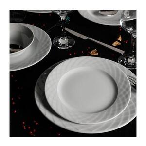 Jídelní sada 24 ks bílá/porcelán 387GRP1138 obraz