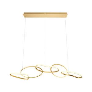 Redo 01-3392 - LED Stmívatelný lustr na lanku BIAS LED/120W/230V zlatá 01-3392 obraz