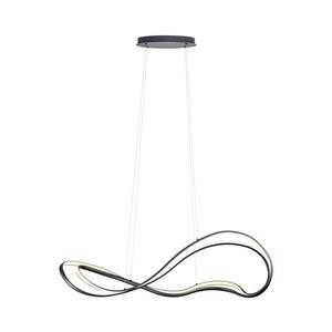 Redo 01-3599 - LED Stmívatelný lustr na lanku TEMPEST LED/58W/230V černá 01-3599 obraz