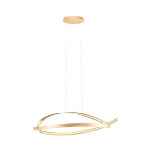 Redo 01-3616 - LED Stmívatelný lustr na lanku IMPULS LED/38W/230V zlatá 01-3616 obraz