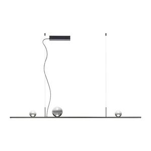 Redo 01-4302 - LED Stmívatelný lustr na lanku DUNE LED/48W/230V černá/kouřová 01-4302 obraz