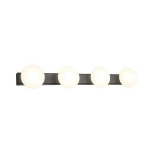 Redo 01-4311 - LED Koupelnové stropní svítidlo OVUM 4xLED/5W/230V IP44 černá 01-4311 obraz