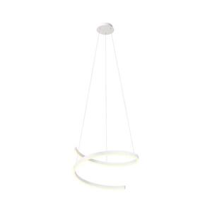 Redo 01-4013 - LED Stmívatelný lustr na lanku SCROLL LED/38W/230V bílá 01-4013 obraz