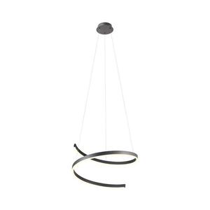 Redo 01-4015 - LED Stmívatelný lustr na lanku SCROLL LED/38W/230V černá 01-4015 obraz