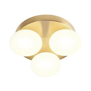 Redo 01-4307 - LED Koupelnové stropní svítidlo OVUM 3xLED/5W/230V IP44 mosaz 01-4307 obraz