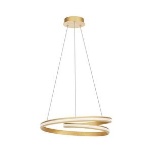 Redo 01-4361 - LED Stmívatelný lustr na lanku TORSION LED/40W/230V zlatá 01-4361 obraz