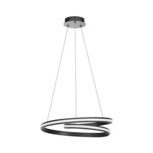 Redo 01-4362 - LED Stmívatelný lustr na lanku TORSION LED/40W/230V černá 01-4362 obraz