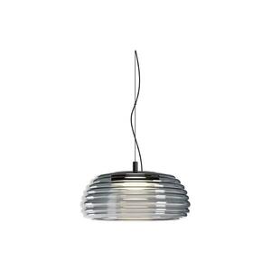 Redo 01-4541 - LED Stmívatelný lustr na lanku ONDULA LED/12W/230V černá/kouřová 01-4541 obraz