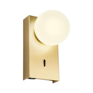 Redo 01-4657 - LED Nástěnné svítidlo NORMA LED/5W/230V CRI 90 USB zlatá 01-4657 obraz