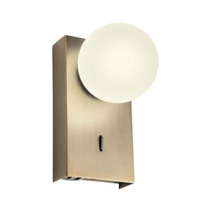 Redo 01-4658 - LED Nástěnné svítidlo NORMA LED/5W/230V CRI 90 USB bronzová 01-4658 obraz