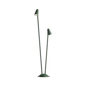 Redo 90713 - LED Venkovní lampa NIVALIS 2xLED/6, 9W/230V 3000K 110 cm IP65 zelená 90713 obraz