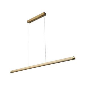 LED Lustr na lanku LED/22W/230V 4000K 120 cm jasan/masiv WRL0521 obraz