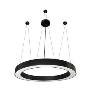 LED Lustr na lanku LED/60W/230V 4000K pr. 120 cm černá LCL7424-H obraz