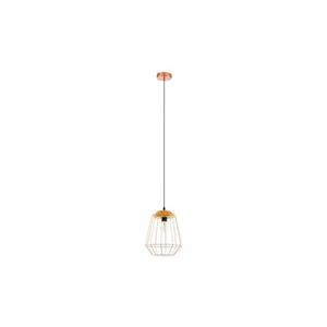 Eglo 54679 - LED Lustr na lanku NATUR 1xE27/4W/230V měděná 54679 obraz