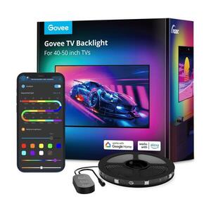 Govee - TV 40-50" SMART LED podsvícení RGBIC Wi-Fi H61673D1 obraz