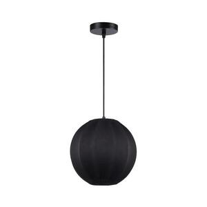 Lustr na lanku DANA 1xE27/15W/230V pr. 25 cm černá ML1806 obraz
