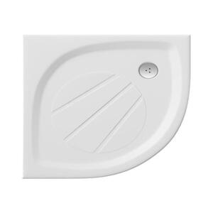 Ravak XA237701010 - Sprchová vanička čtvrtkruhová ELIPSO 90x90 cm bílá XA237701010 obraz