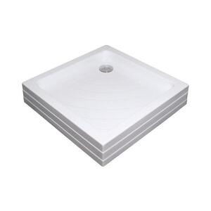 Ravak A007701120 - Sprchová vanička čtvercová ANGELA 90x90 cm bílá A007701120 obraz