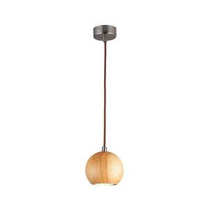 Lustr na lanku 1xGU10/10W/230V pr. 11 cm masiv/jasan WRG011 obraz