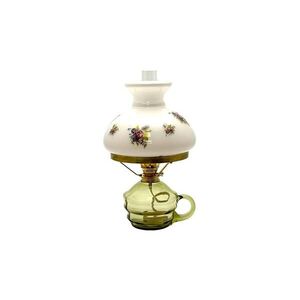 Floriánova huť Petrolejová lampa KLÁRA 34 cm lesní zelená 111-0180-1504-12-00-000 obraz
