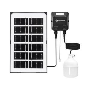 B.V. - LED Solární lustr LED/35W/12V 3000 mAh 6500K pr. 10 cm B1020134N obraz