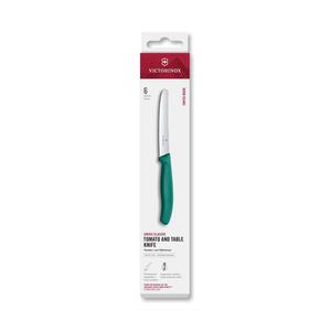 Victorinox -Sada kuchyňských nožů na zeleninu SWISS CLASSIC 11 cm 6 ks tyrkysová 6.7834.6C1 obraz