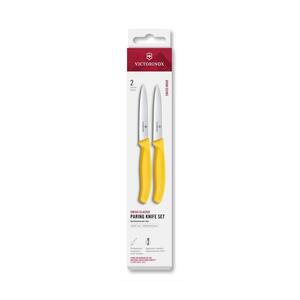 Victorinox - Sada kuchyňských nožů na zeleninu SWISS CLASSIC 10 cm 2 ks žlutá 6.7798.2C1 obraz