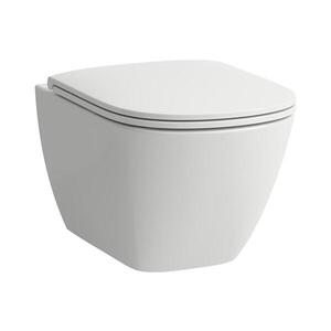 LAUFEN H8660800000001 - Závěsné WC LUA keramika/bílá +prkénko SoftClose LUA bílá H8660800000001 obraz