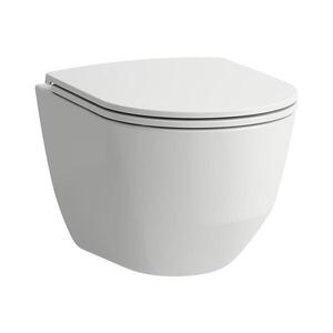 LAUFEN H8669550000001 - Závěsné WC PRO keramika/bílá +prkénko SoftClose PRO bílá H8669550000001 obraz