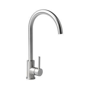ALVEUS ES3508AE - Dřezová baterie VIOLA 36, 7 cm kartáčovaná nerez ES3508AE obraz