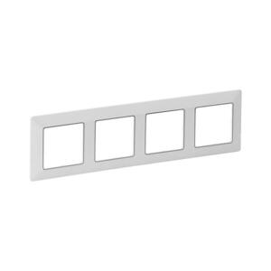 Legrand 754034 - Rámeček pro spínače VALENA LIFE 4P bílá/chrom 754034 obraz