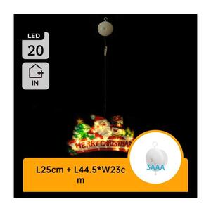 B.V. - LED Vánoční dekorace 20xLED/3xAAA veselé vánoce 23 cm B10303K68 obraz