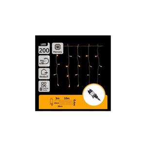 B.V. - LED Ven. ván. řetěz 200xLED/3, 6W/230V/8 funkcí 10x0, 4m IP44 teplá B103031Q9 obraz
