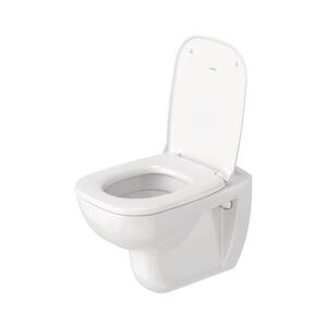 Duravit 45351900A1 - Závěsné WC s prkénkem D-CODE keramika/lesklá bílá 45351900A1 obraz