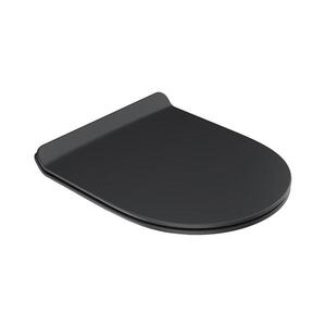 Ravak X01862 - Záchodové prkénko SoftClose VITA SLIM černá X01862 obraz