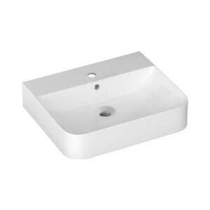Isvea - Umyvadlo na desku/závěsné SOTT AQUA 60, 5x50 cm keramika/bílá 10SQ51061 obraz