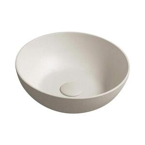 Sapho - Umyvadlo na desku FORMIGO pr. 39 cm beton/písková FG314 obraz