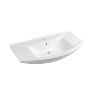 Aqualine - Zápustné umyvadlo ZERO 97x51 cm keramika/bílá 6095 obraz