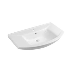 Aqualine - Zápustné umyvadlo ZERO 86x50 cm keramika/bílá 6085 obraz