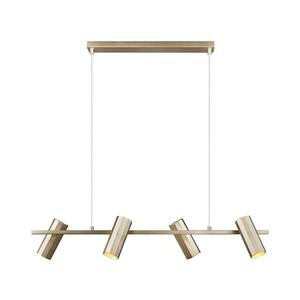 Nordlux - Lustr na lanku ALANIS 4xGU10/15W/230V mosaz 2213423035 obraz