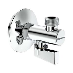Roca A525168200 - Rohový l AQUA lesklý chrom A525168200 obraz