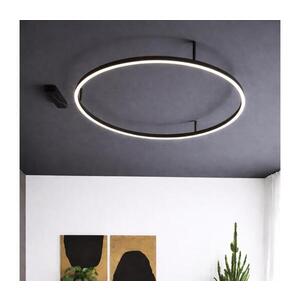 Ideal Lux - LED Stropní svítidlo ORACLE SLIM LED/37W/230V 3000K pr. 70 cm černá 266008 obraz