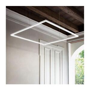 Ideal Lux - LED Lustr na lanku ORACLE SLIM LED/44W/230V 3000K 70x70 cm bílá 259178 obraz